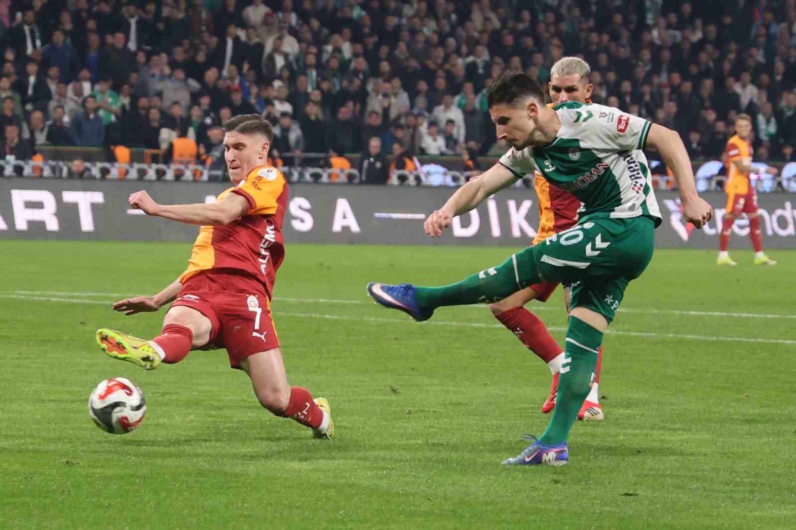 Trendyol Süper Lig: Konyaspor: 2 - Galatasaray: 0 (Maç sonucu)
