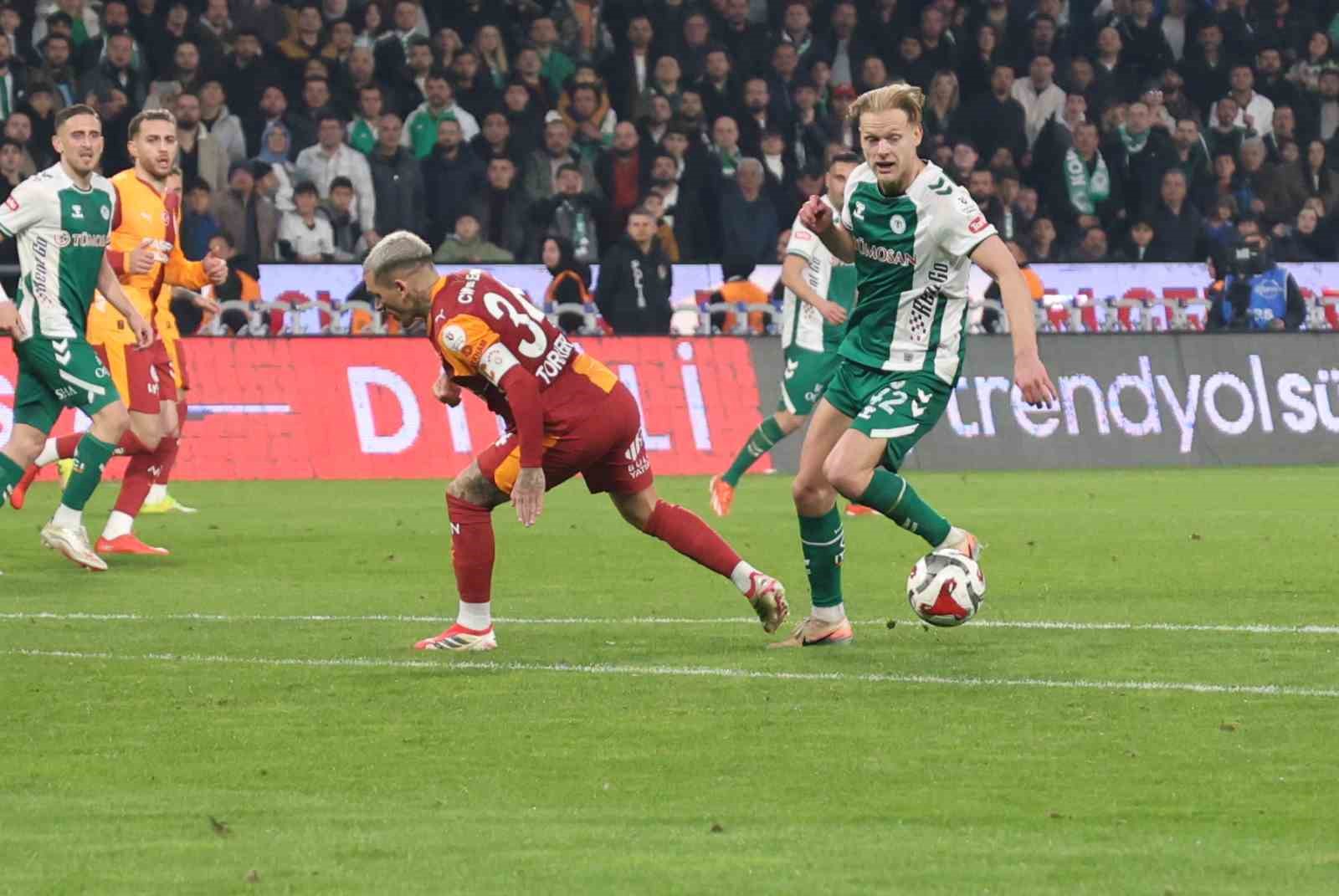 Trendyol Süper Lig: Konyaspor: 2 - Galatasaray: 0 (Maç sonucu)
