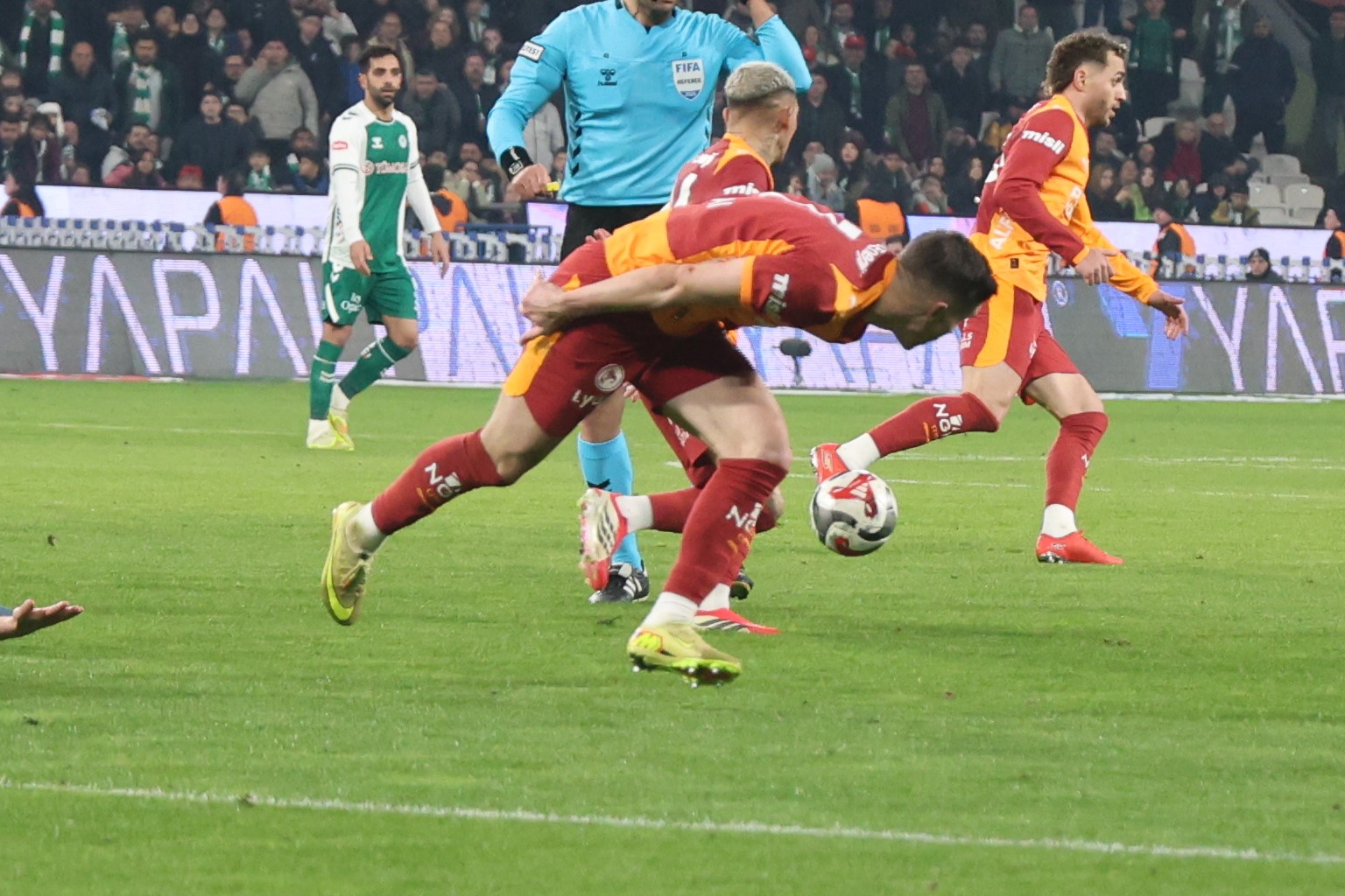 Trendyol Süper Lig: Konyaspor: 2 - Galatasaray: 0 (Maç sonucu)
