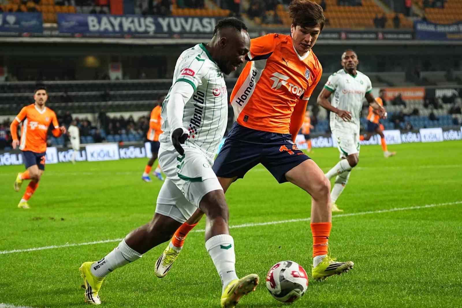 Trendyol Süper Lig: RAMS Başakşehir: 2 - Konyaspor: 0 (Maç sonucu)
