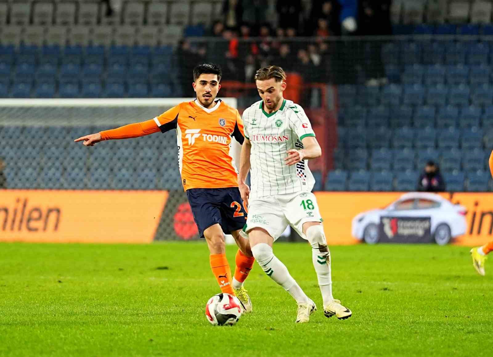 Trendyol Süper Lig: RAMS Başakşehir: 2 - Konyaspor: 0 (Maç sonucu)

