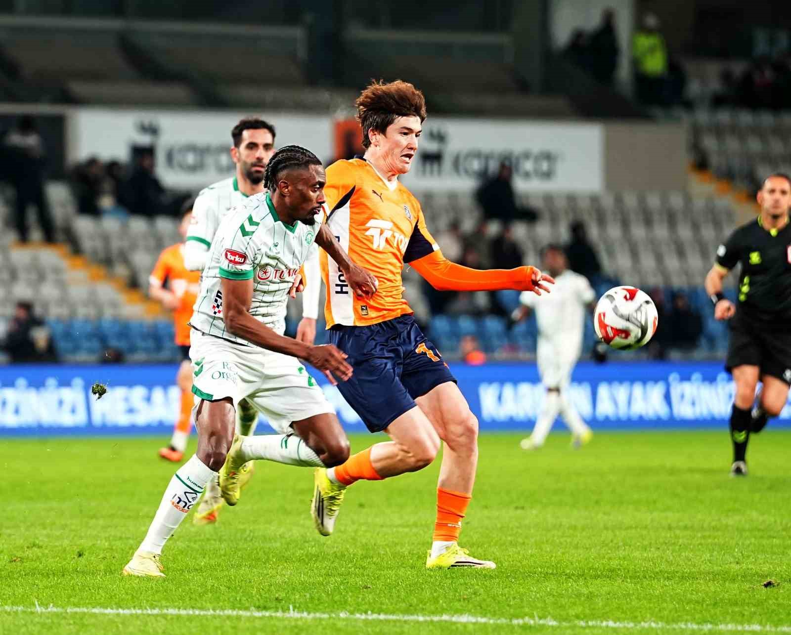 Trendyol Süper Lig: RAMS Başakşehir: 2 - Konyaspor: 0 (Maç sonucu)
