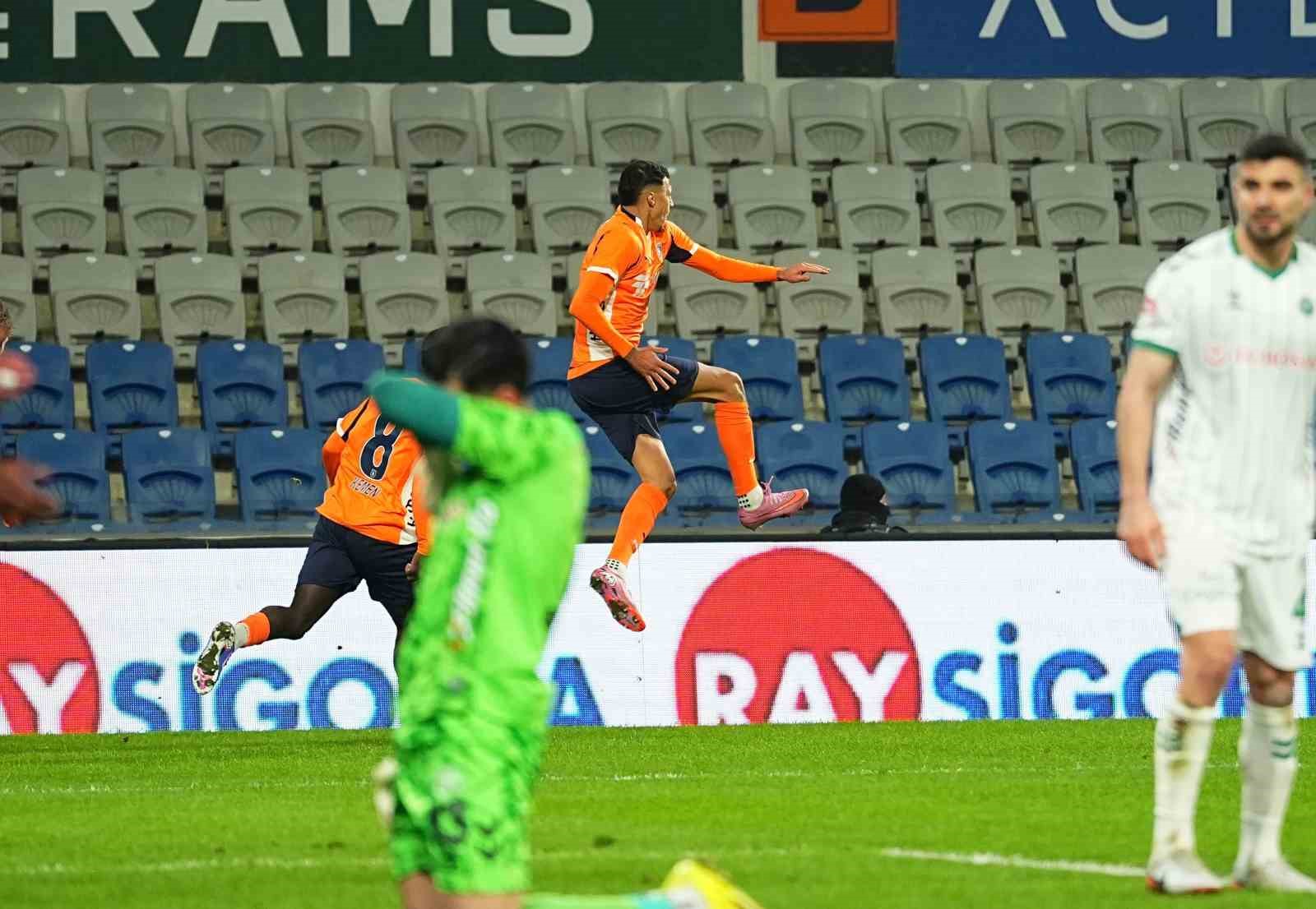 Trendyol Süper Lig: RAMS Başakşehir: 2 - Konyaspor: 0 (Maç sonucu)
