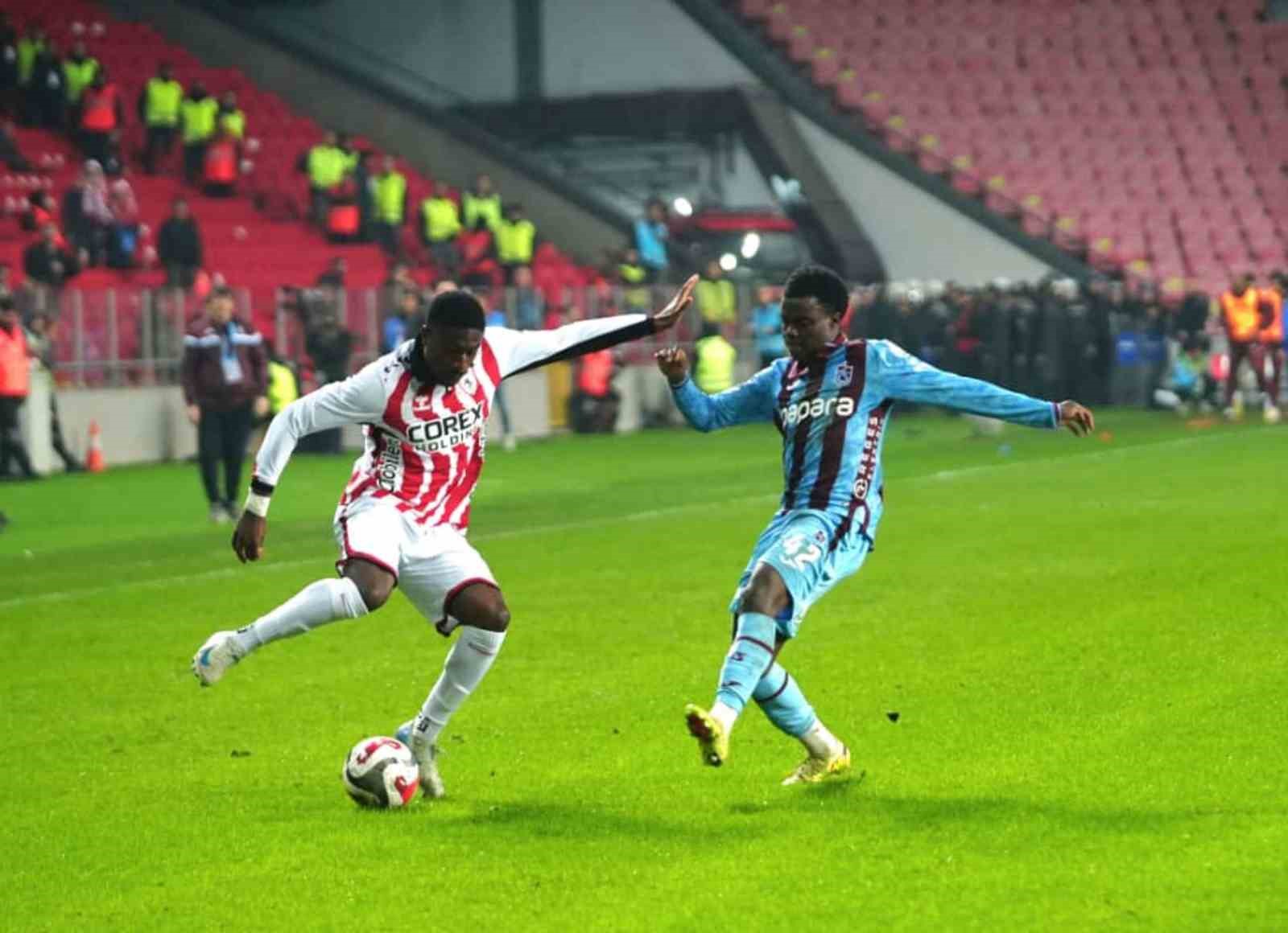 Trendyol Süper Lig: Samsunspor: 0 - Trabzonspor: 3 (Maç sonucu)
