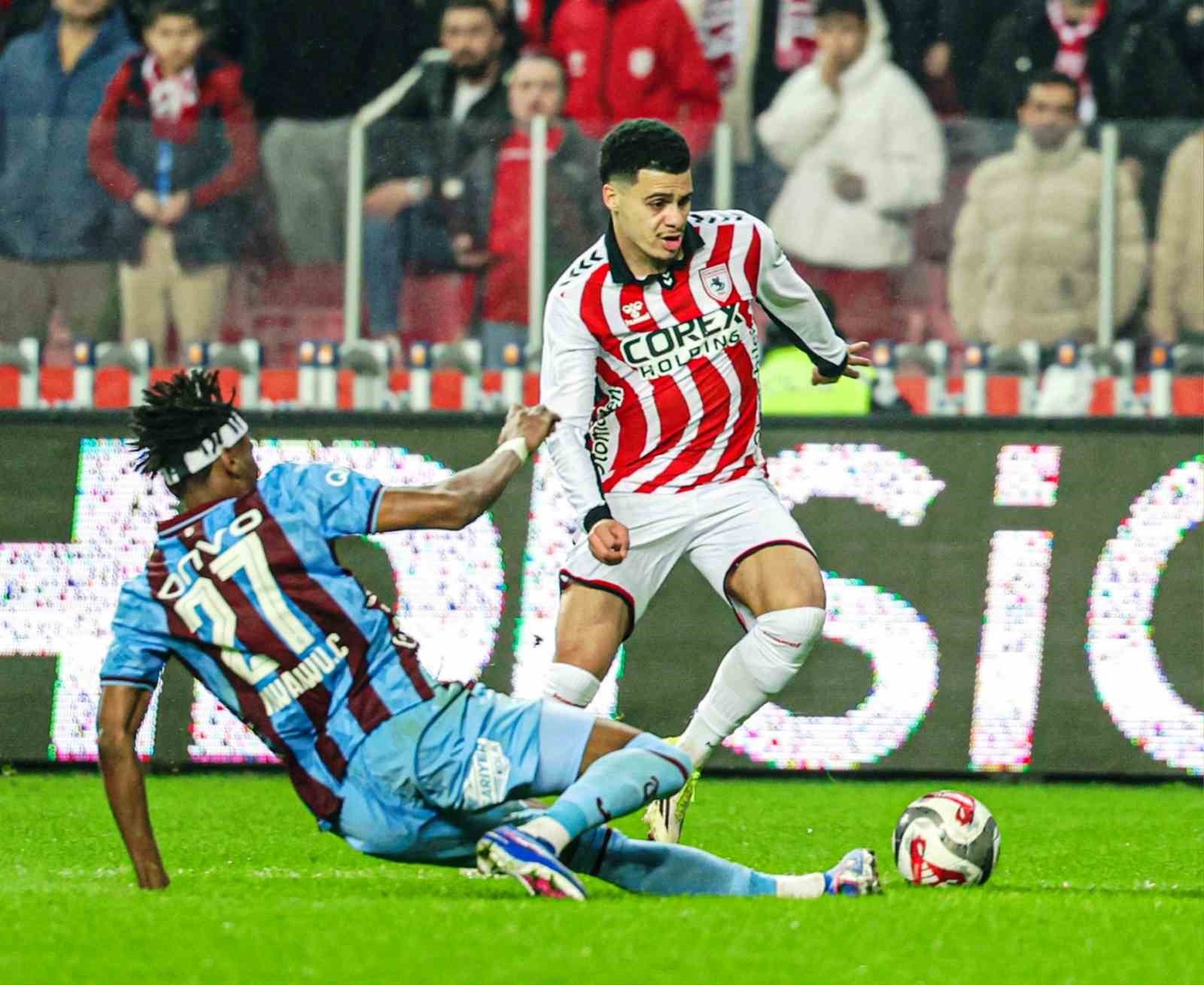 Trendyol Süper Lig: Samsunspor: 0 - Trabzonspor: 3 (Maç sonucu)
