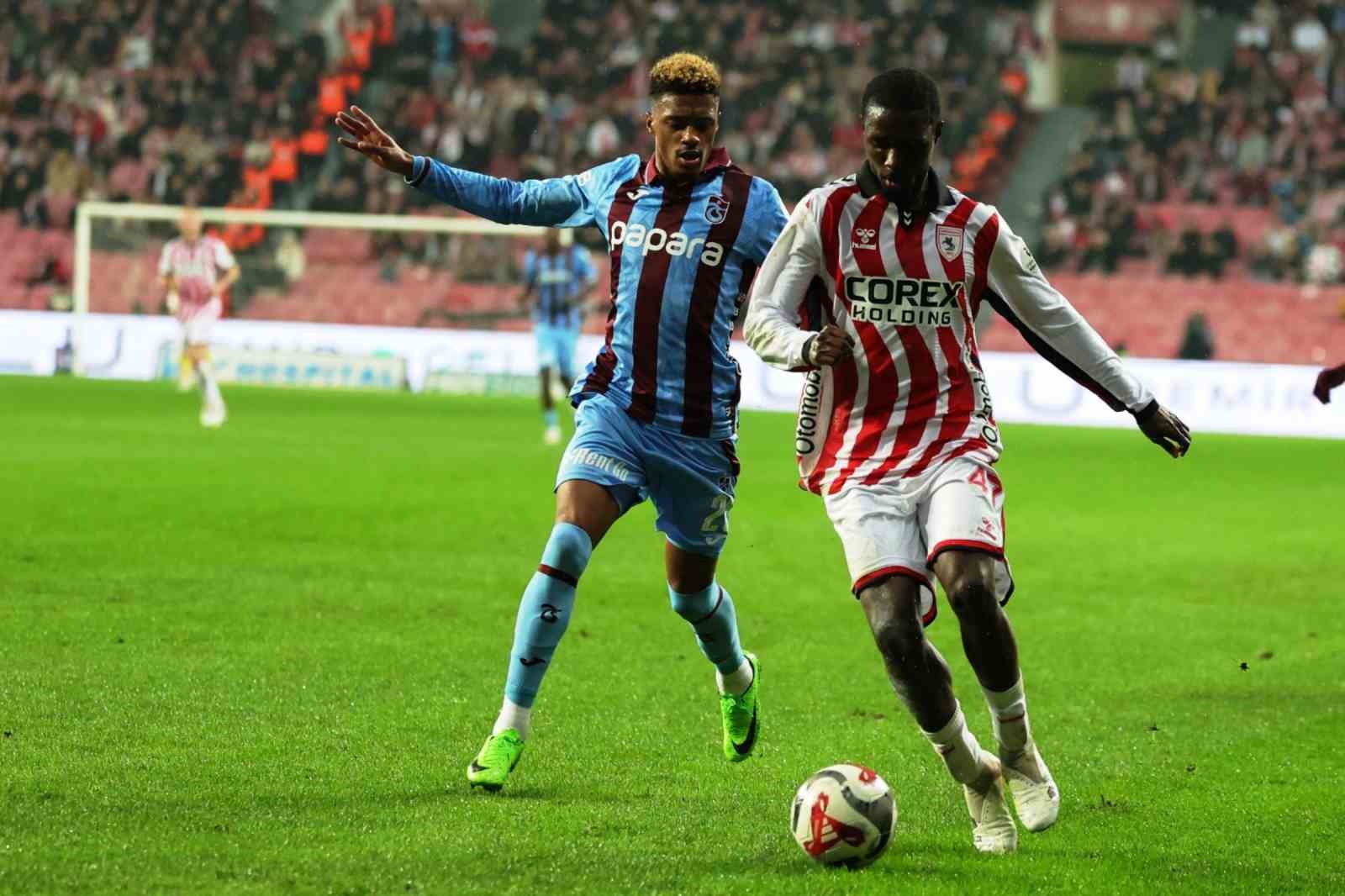 Trendyol Süper Lig: Samsunspor: 0 - Trabzonspor: 3 (Maç sonucu)
