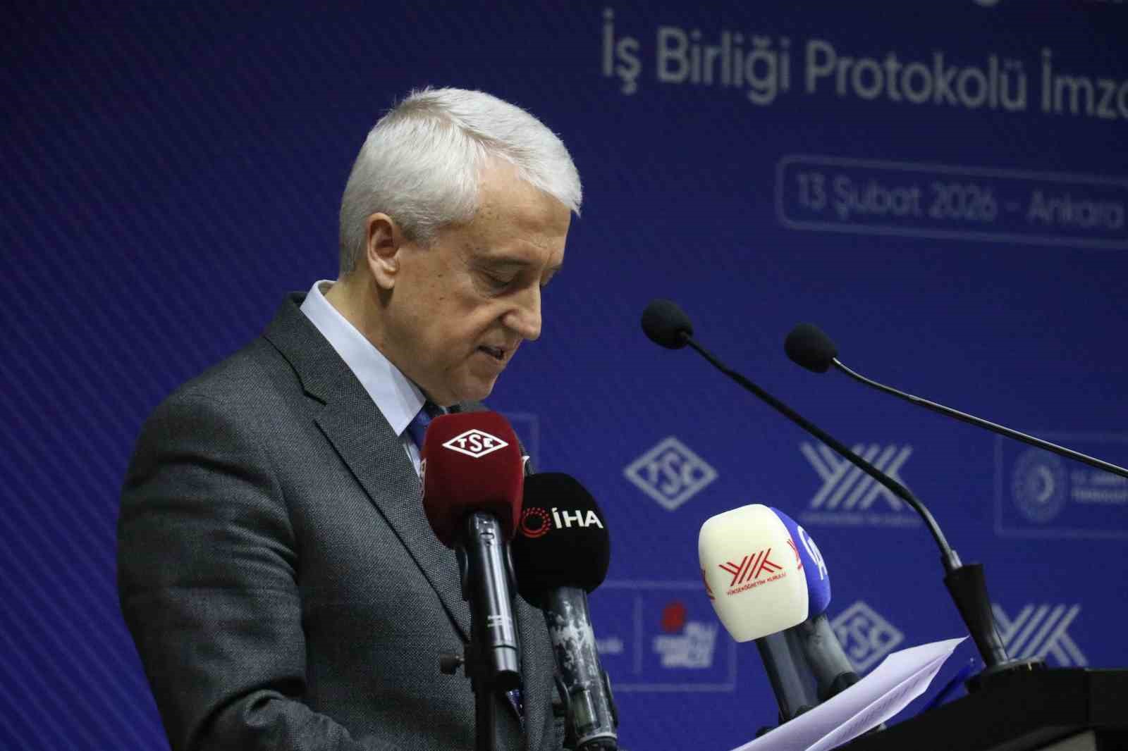 TSE Yönetim Kurulu Başkanı Şahin: "Üniversitelerimizin akademik kapasitesi ile TSE’nin kurumsal tecrübesini aynı hedef doğrultusunda buluşturuyoruz"
