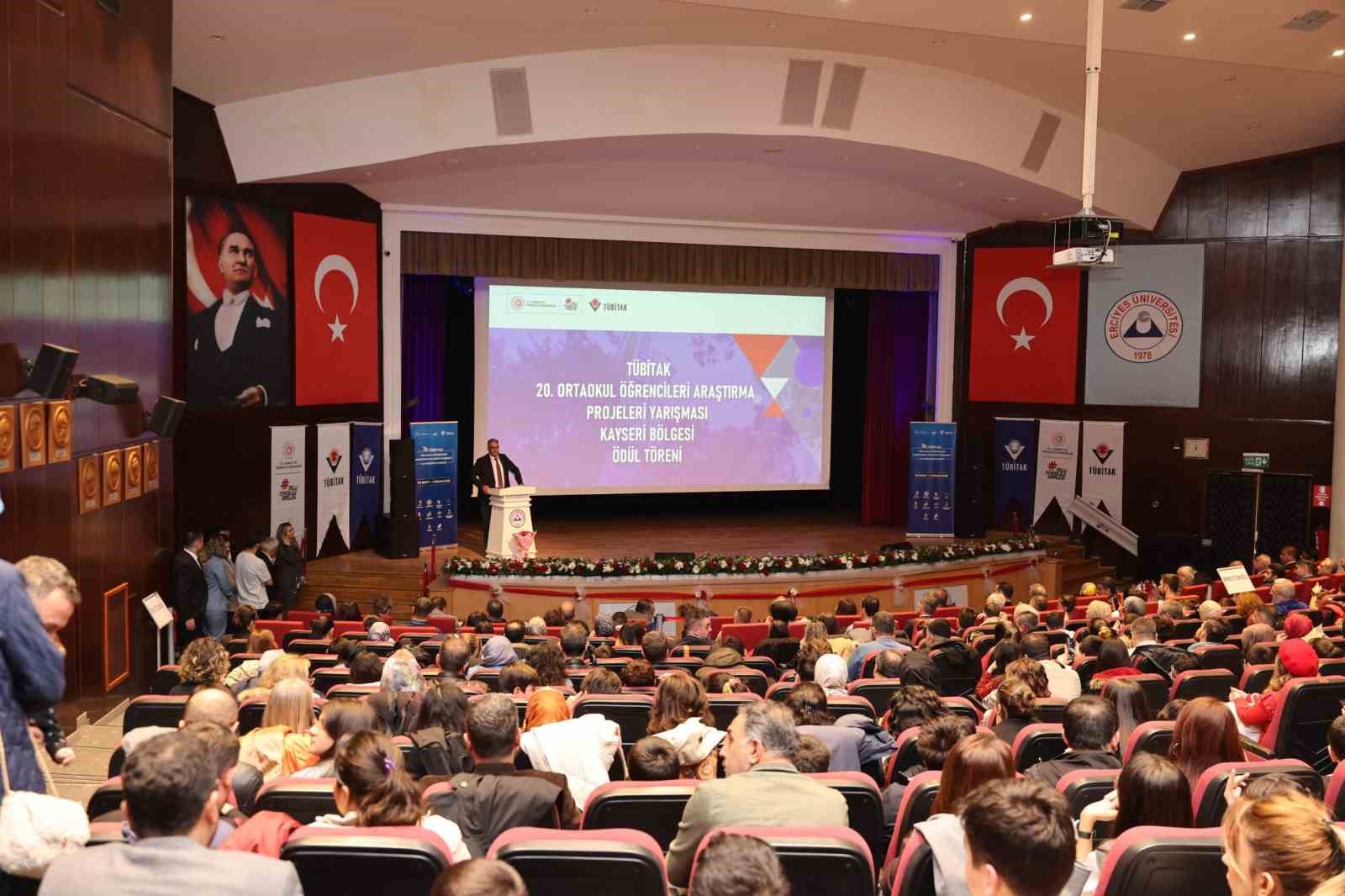 TÜBİTAK Ortaokul Öğrencileri Araştırma Projeleri Kayseri Bölge Yarışması’nı kazananlar belli oldu
