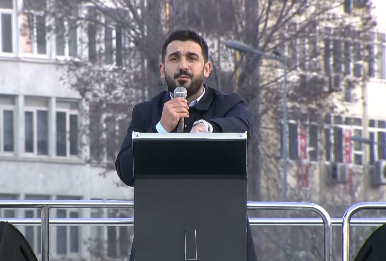 TÜGVA Başkanı Beşinci: (Filistin)" Toprağa girene kadar durmayacağız, zalimlerden olmayacağız, sizleri asla unutmayacağız"
