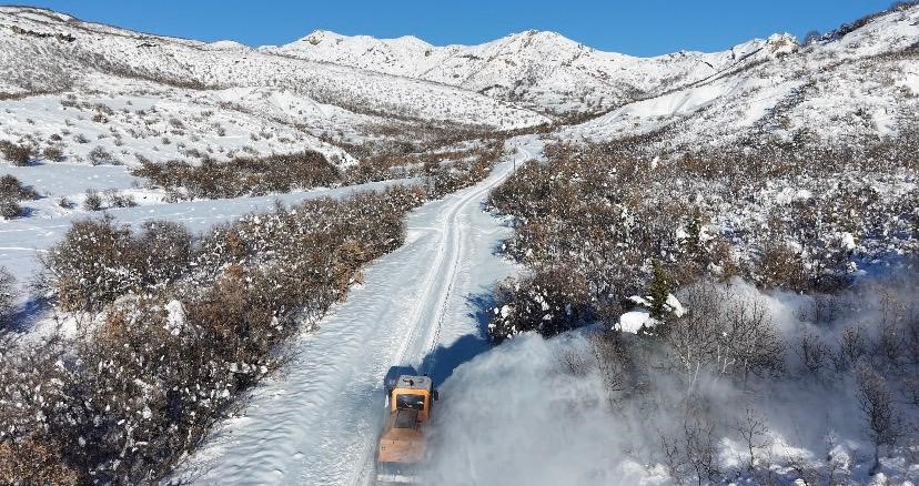 Tunceli’de 123 köy yolu ulaşıma kapalı

