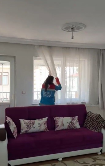 Tunceli’de 680 haneye temizlik hizmeti
