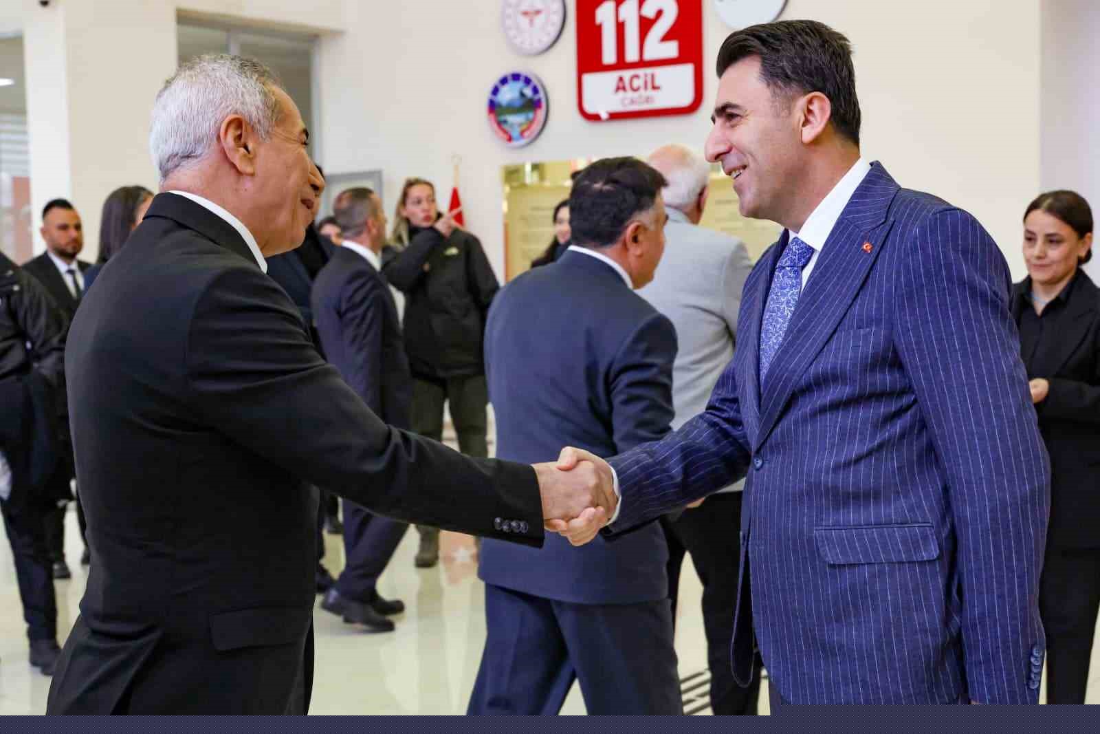 Tunceli’de bayramlaşma töreni
