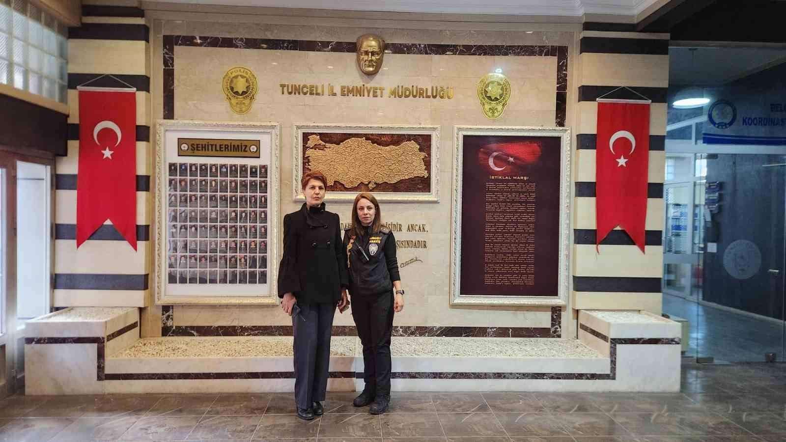 Tunceli’de bir ilk: Emniyette kadın amir dönemi
