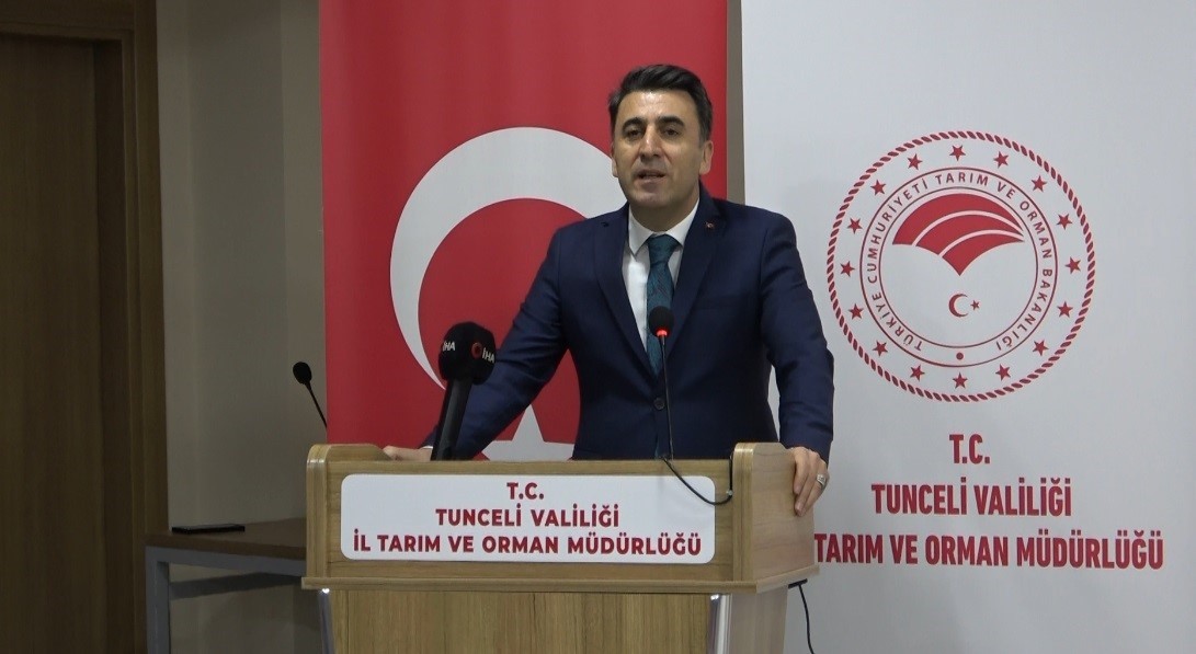 Tunceli’de çiftçilere tohum ve fide desteği
