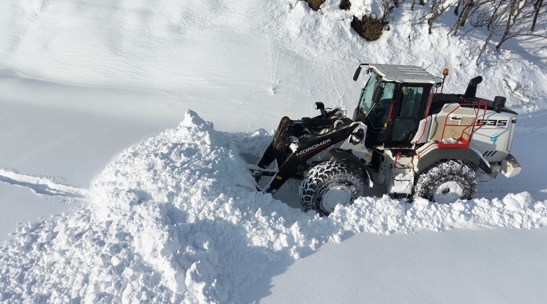 Tunceli’de kar yağışı etkili oldu: 178 köy yolu kapandı
