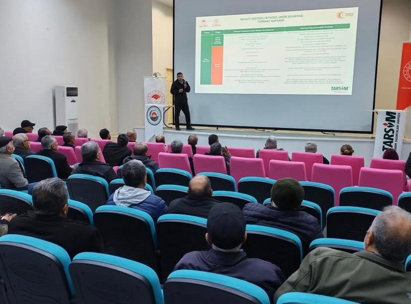 Tunceli’de üreticilere TARSİM bilgilendirmesi
