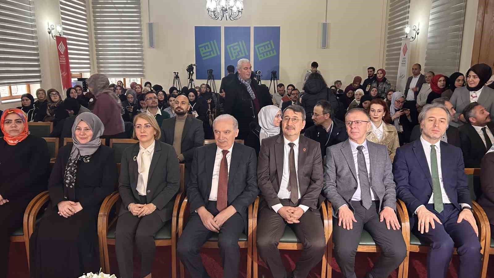 TÜRGEV Genç Araştırmacıları 5. Ulusal Öğrenci Kongresi başladı
TÜRGEV Genç Araştırmacıları 5. Ulusal Öğrenci Kongresi başladı