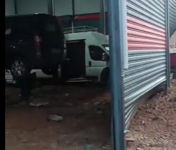 Turgutlu’da şiddetli yağış toprak kaymasına neden oldu
