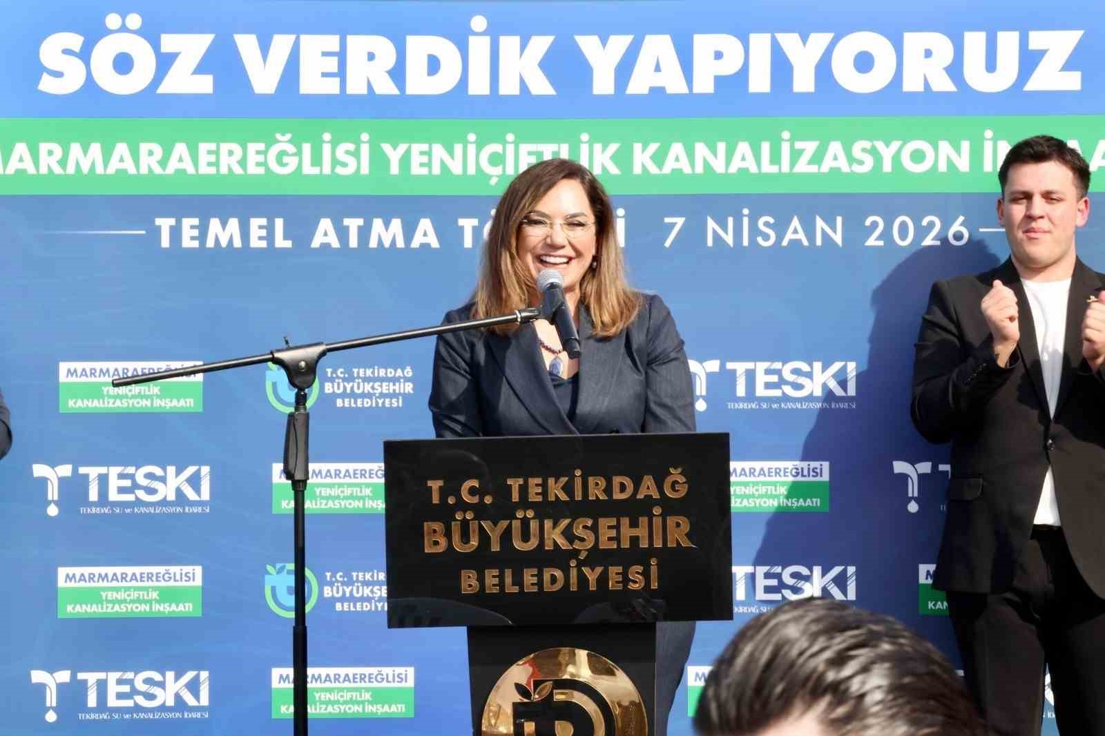 Turistik ilçe Marmaraereğlisi’nin altyapı problemi çözülüyor
Turistik ilçe Marmaraereğlisi’nin altyapı problemi çözülüyor