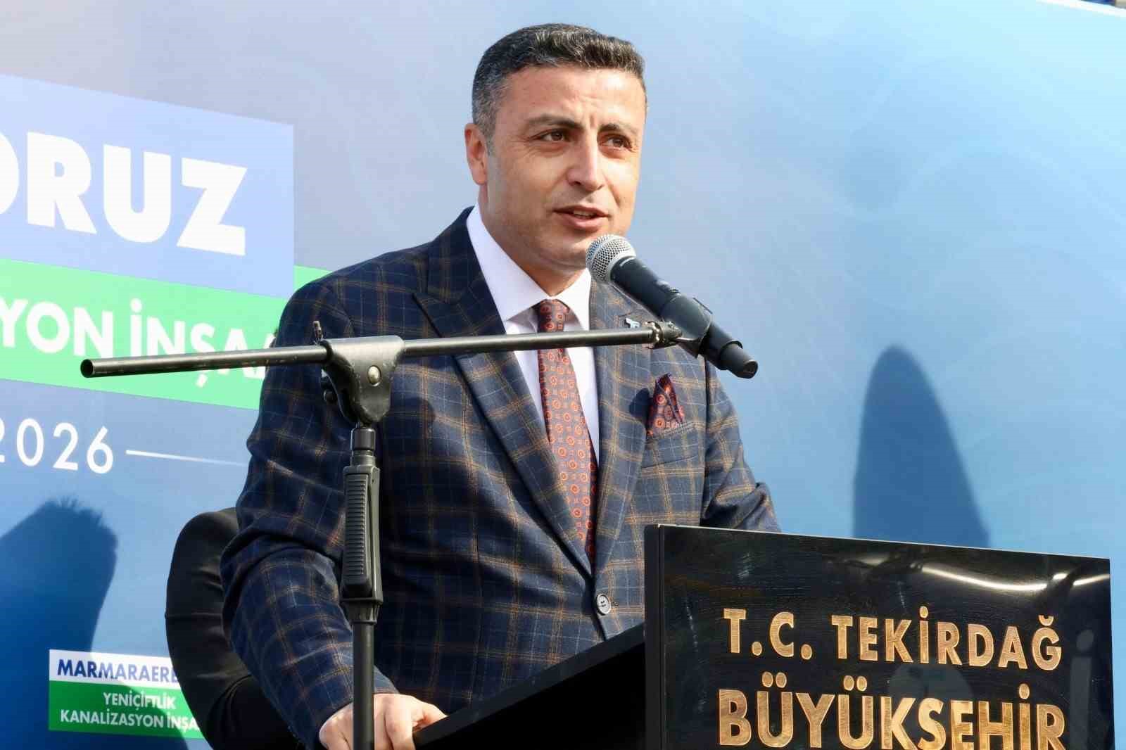 Turistik ilçe Marmaraereğlisi’nin altyapı problemi çözülüyor
Turistik ilçe Marmaraereğlisi’nin altyapı problemi çözülüyor