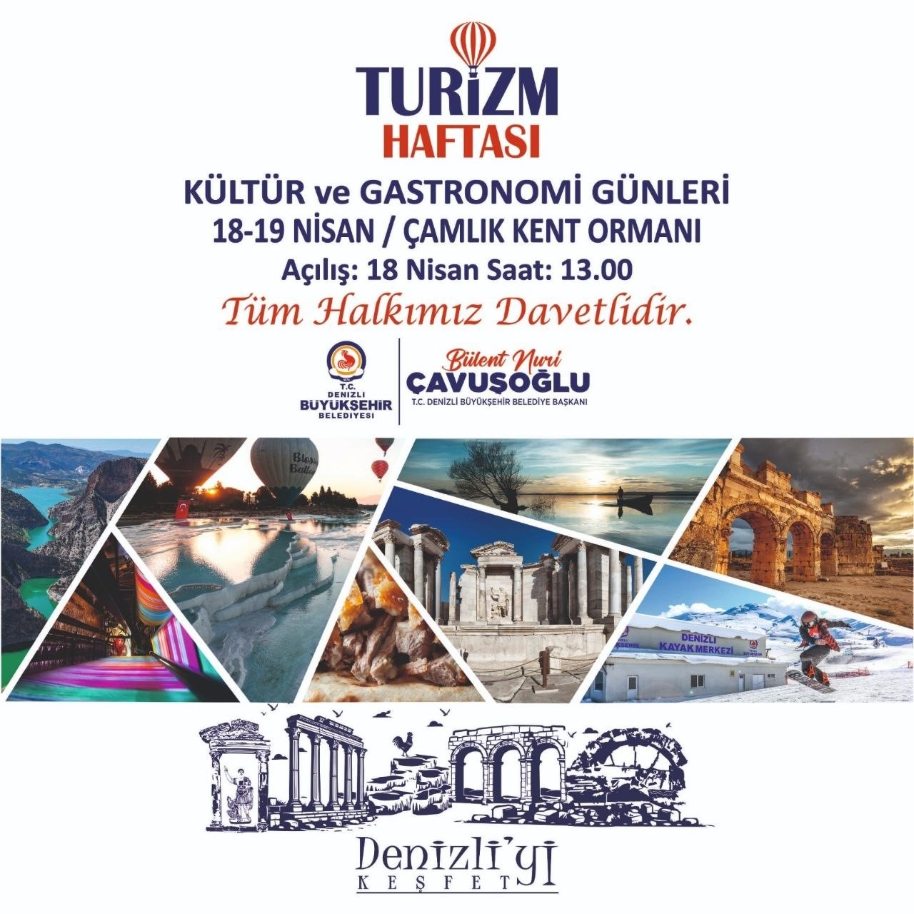 Turizm Haftası Kültür ve Gastronomi Günleri başlıyor
