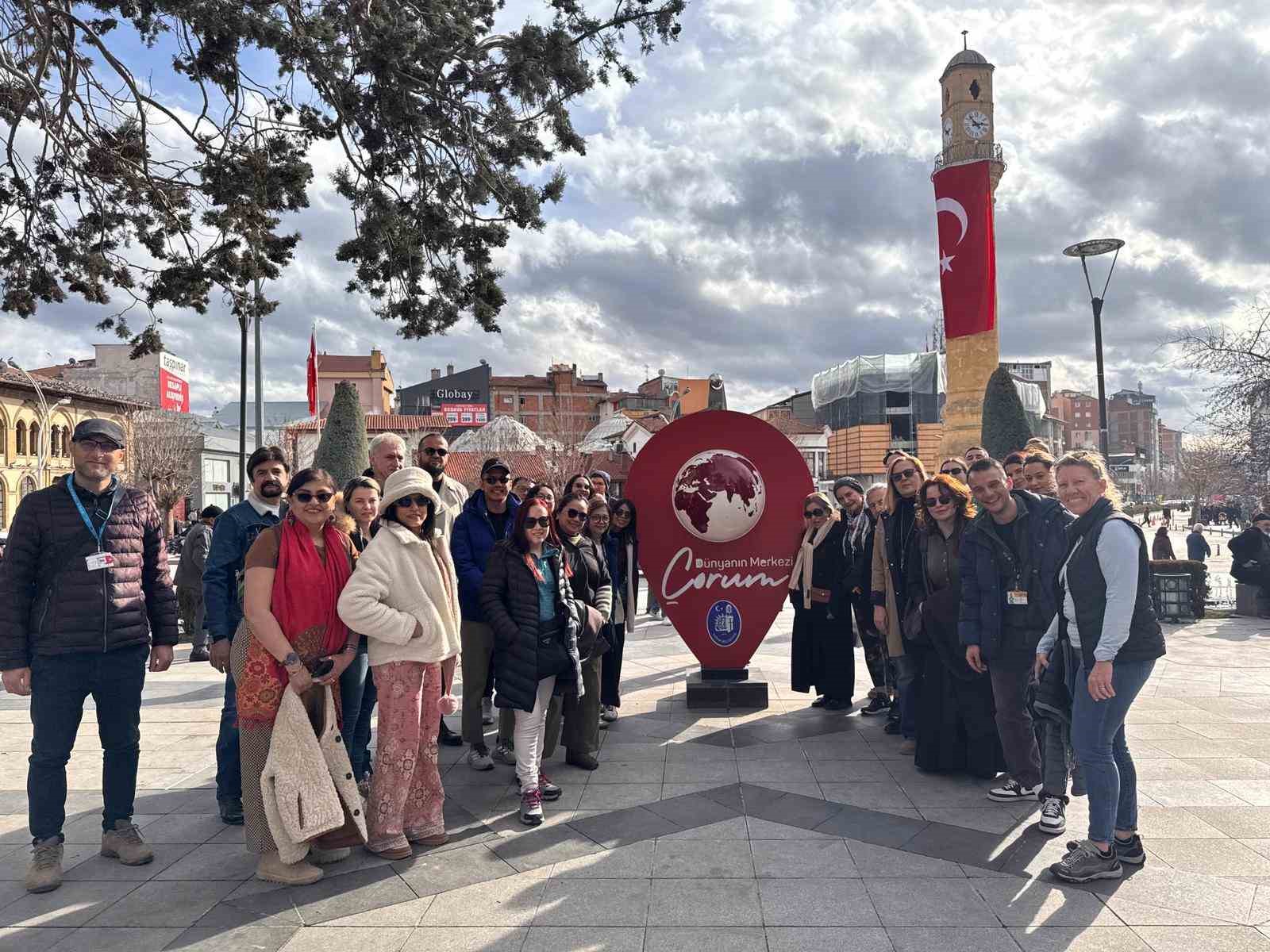 Turizmciler Çorum’a hayran kaldı
