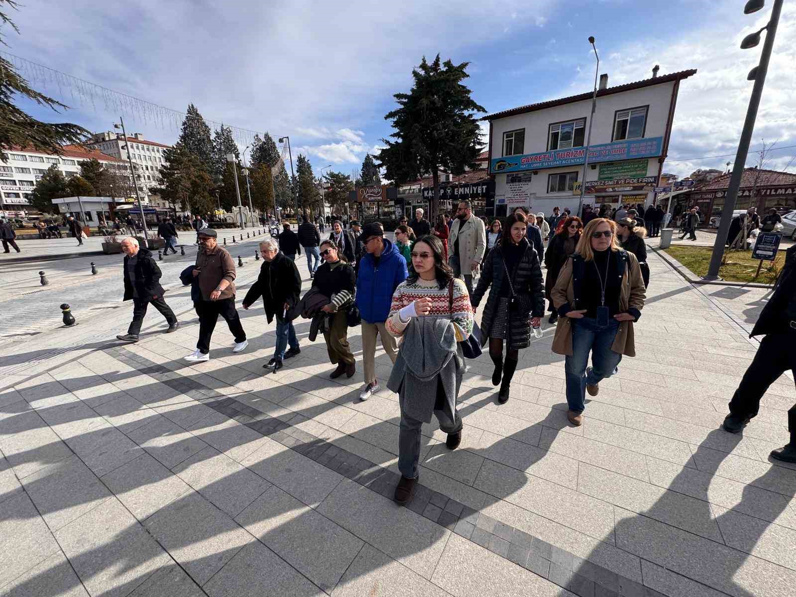 Turizmciler Çorum’a hayran kaldı
