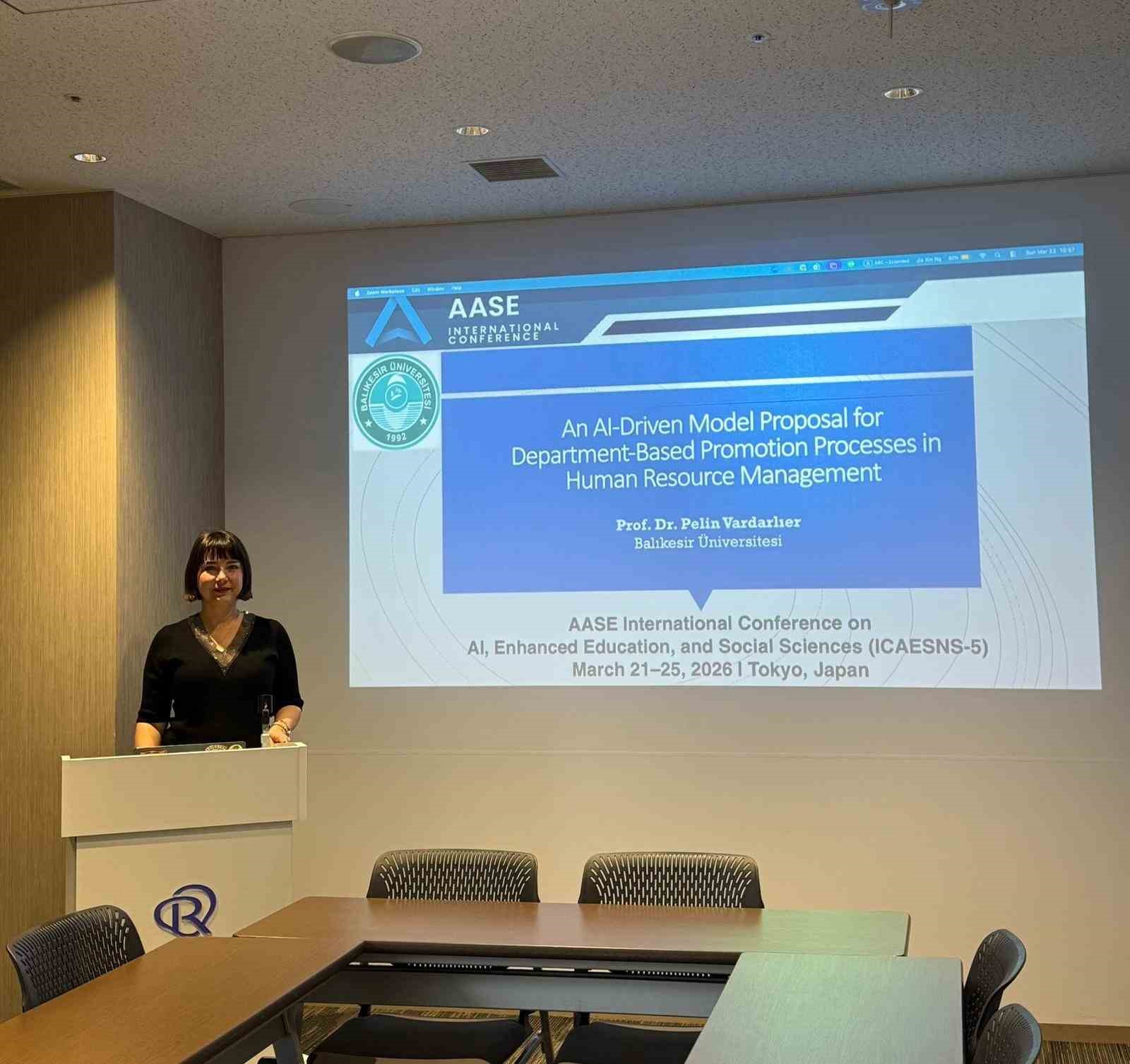 Türk Akademisyene Japonya’da "En İyi Bildiri" ödülü
