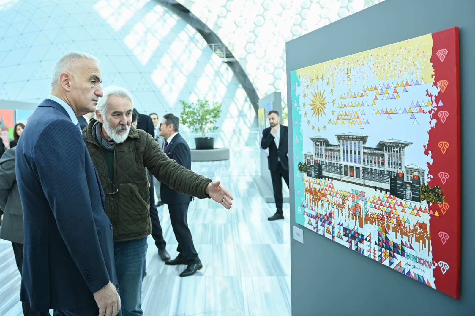 Türk Dünyası Turizm Başkenti seçilen Ankara’da resim sergisi
