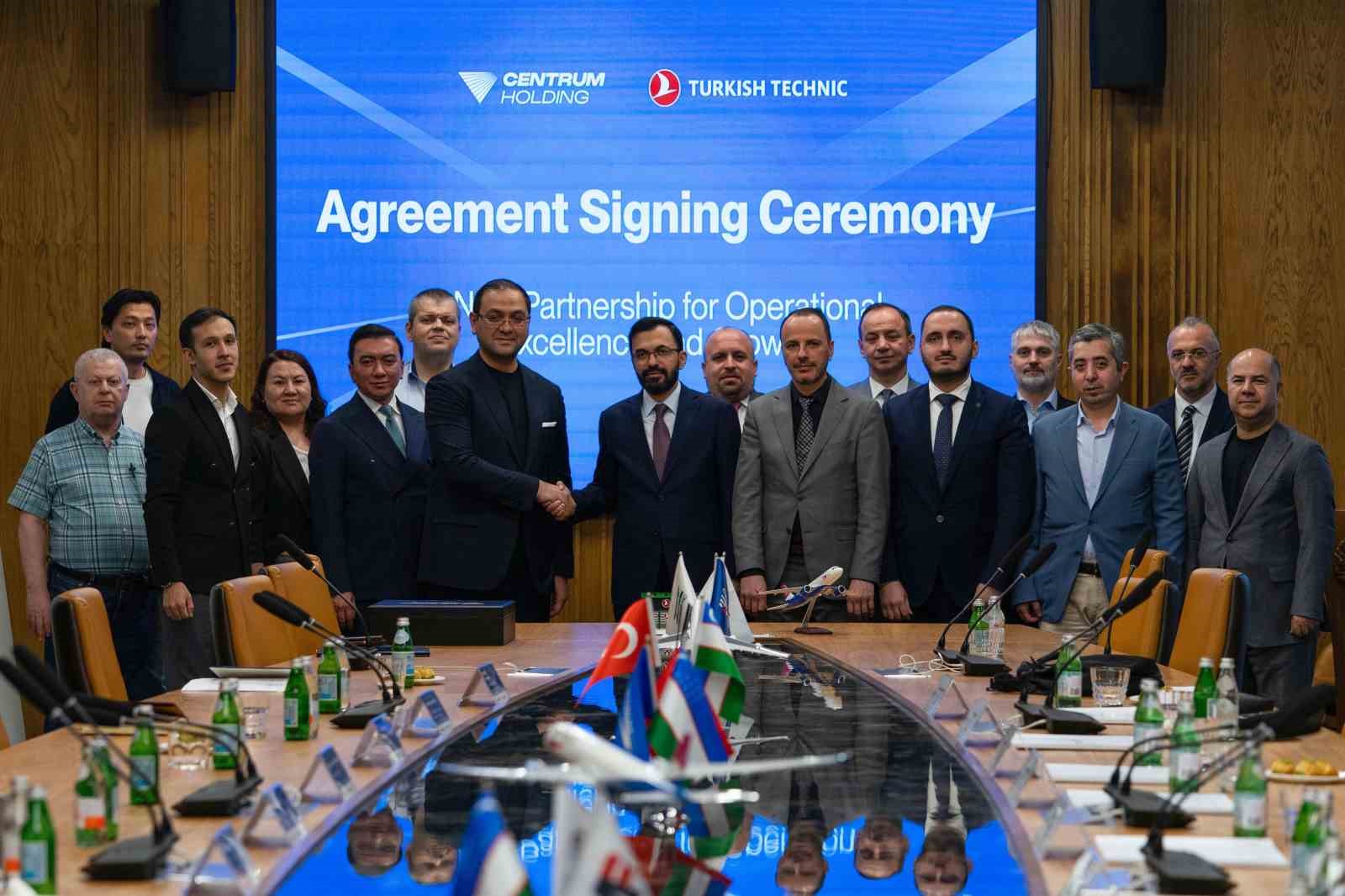 Türk Hava Yolları Teknik A.Ş. ile Centrum Air arasında komponent pool anlaşması imzalandı
