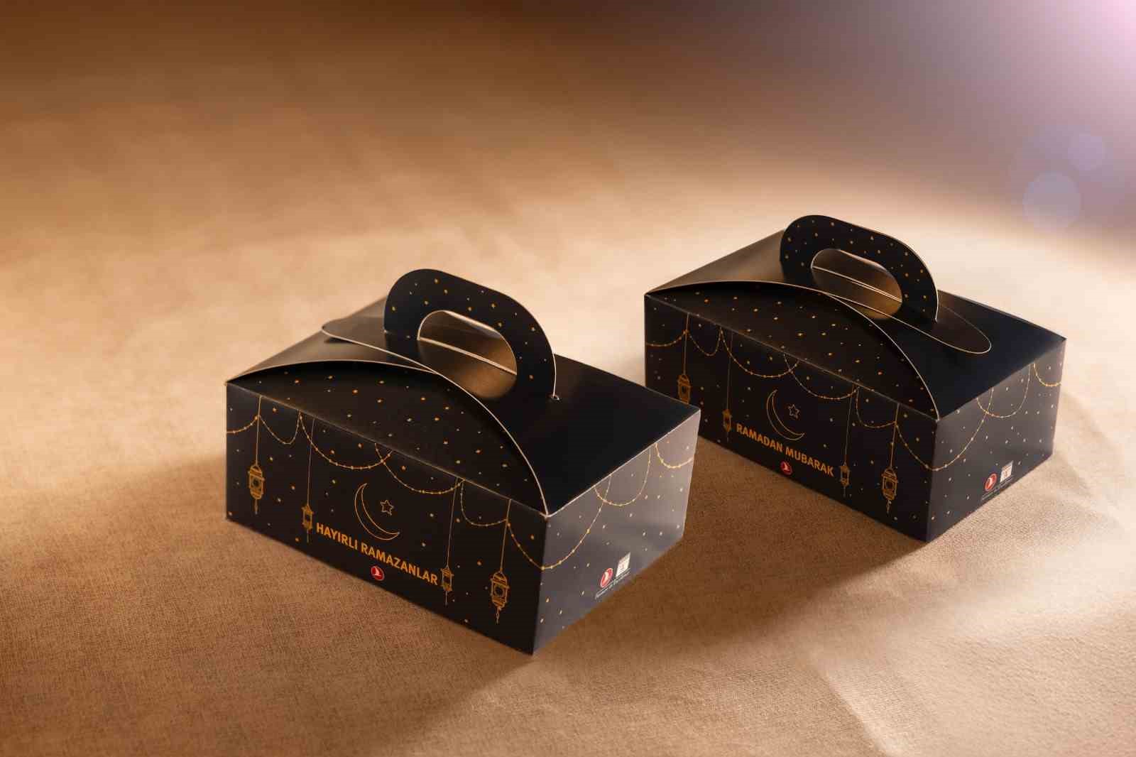 Türk Hava Yolları’ndan Ramazan ayına özel uçak içi ikramlar
