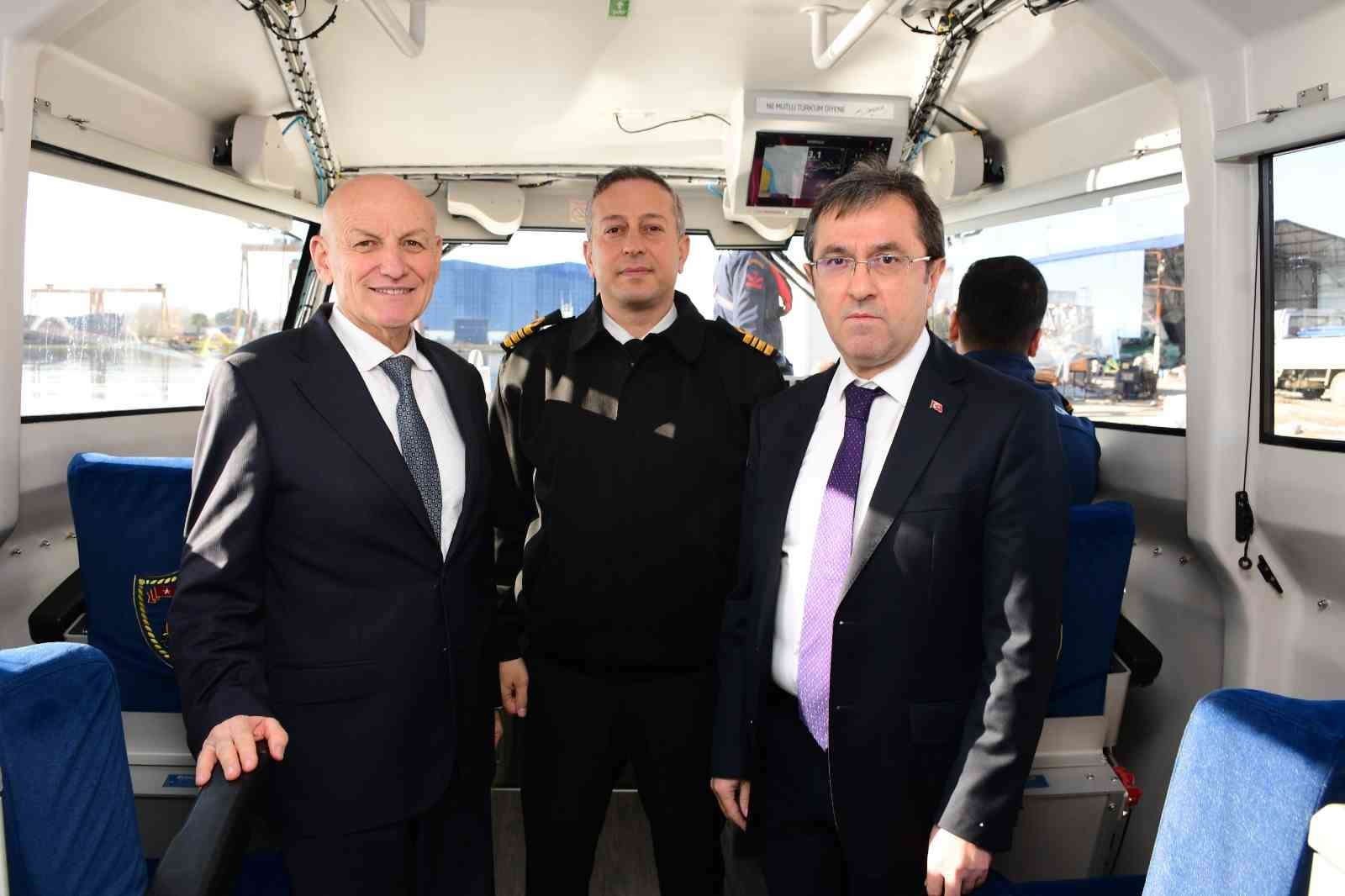 Türk karasuları Samsun’daki yüzen karakol ile daha güvende
Türk karasuları Samsun’daki yüzen karakol ile daha güvende