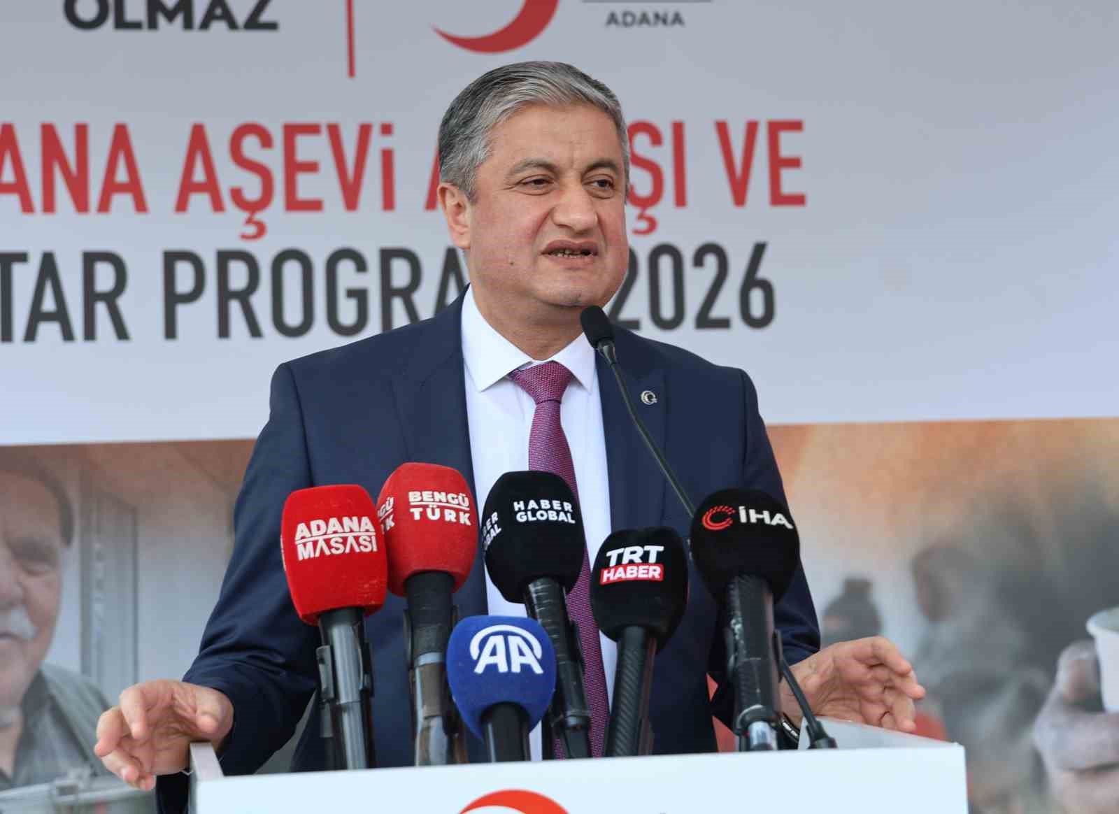 Türk Kızılay, Adana’da aşevini hizmete açtı
