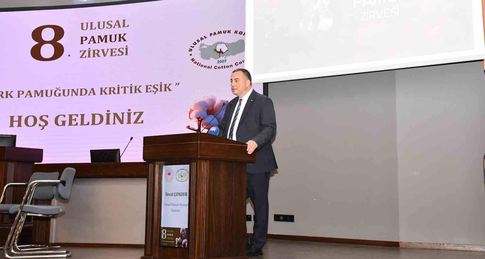 Türk pamuğunun geleceği masaya yatırıldı
