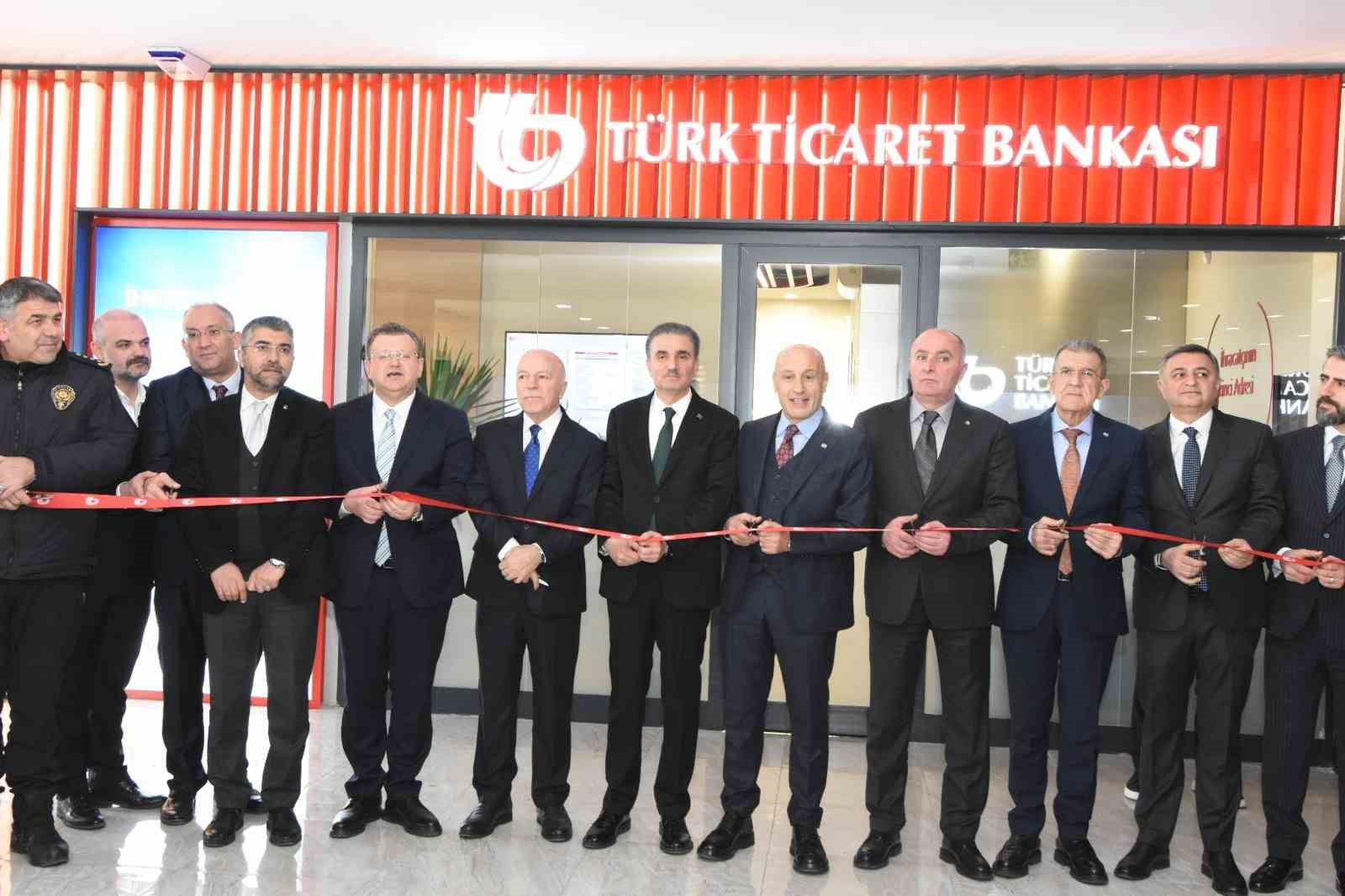 Türk Ticaret Bankası’nın Erzurum şubesi hizmete açıldı
