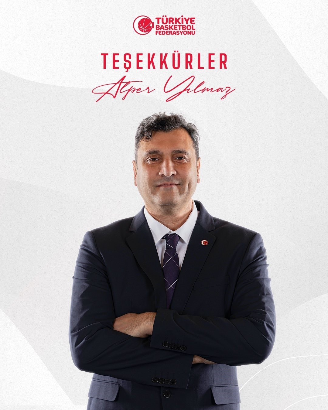 Türkiye Basketbol Federasyonu, Alper Yılmaz’a teşekkür etti
