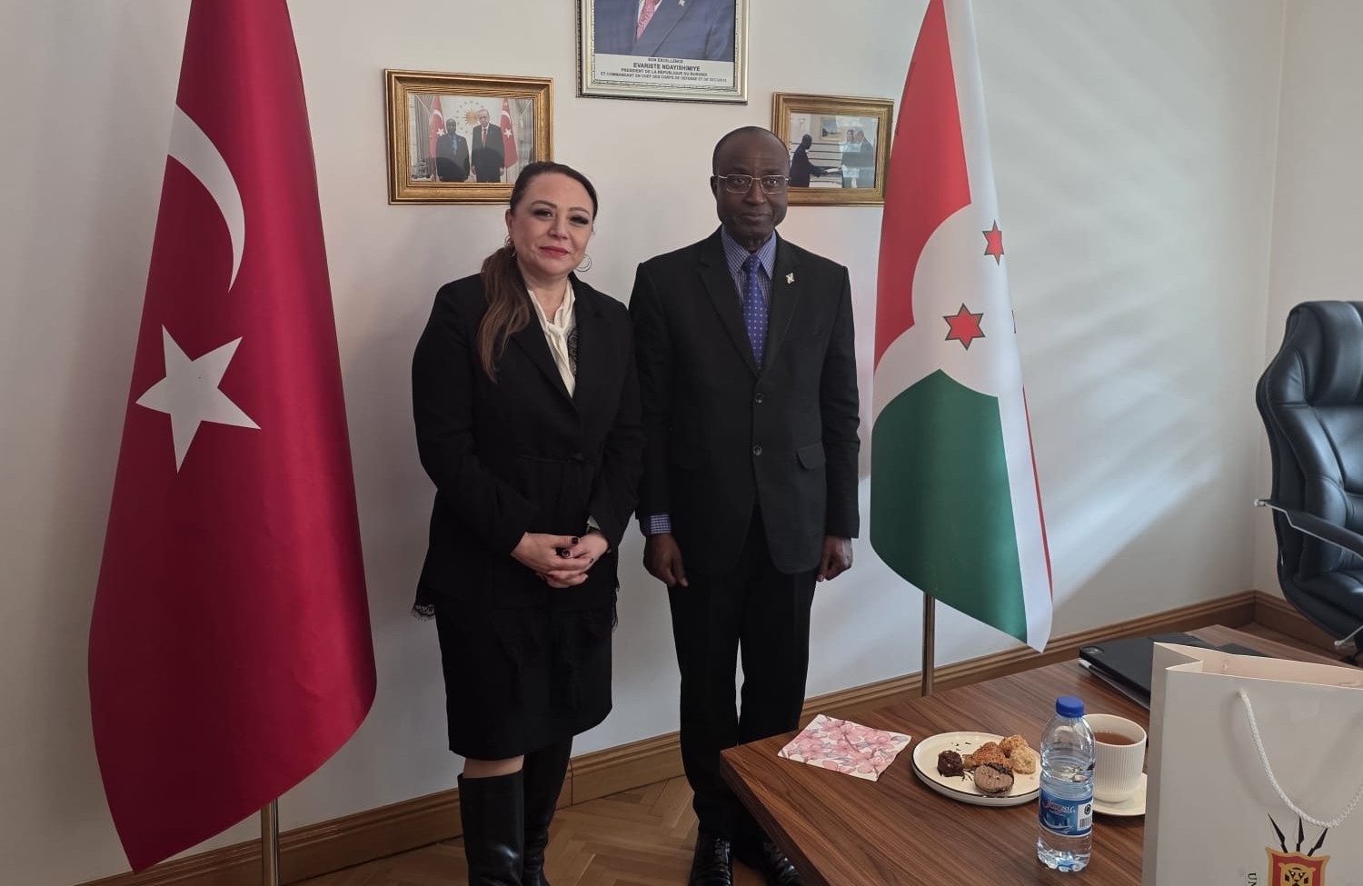 Türkiye ile Burundi arasında çok sektörlü iş birliği görüşmesi
