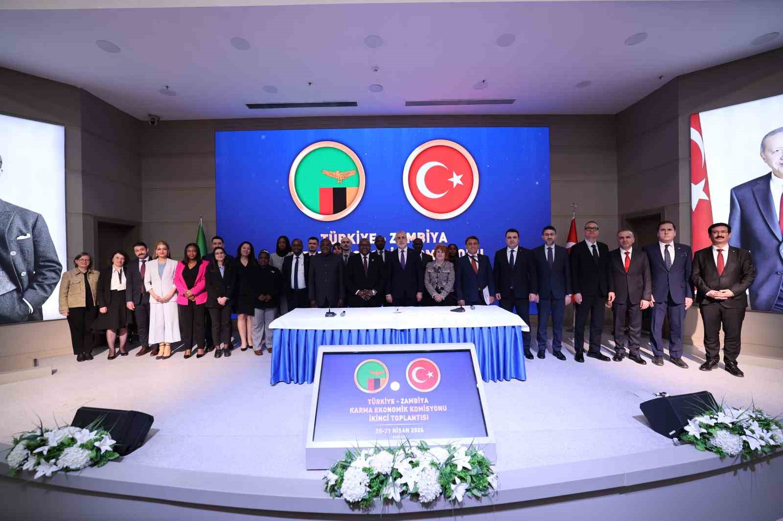 Türkiye ile Zambiya arasında KEK Toplantısı
