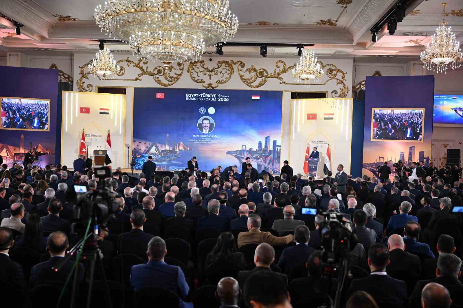 Türkiye-Mısır İş Forumu Kahire’de düzenlendi;  Erzurum 3 protokol anlaşmasına imza attı
