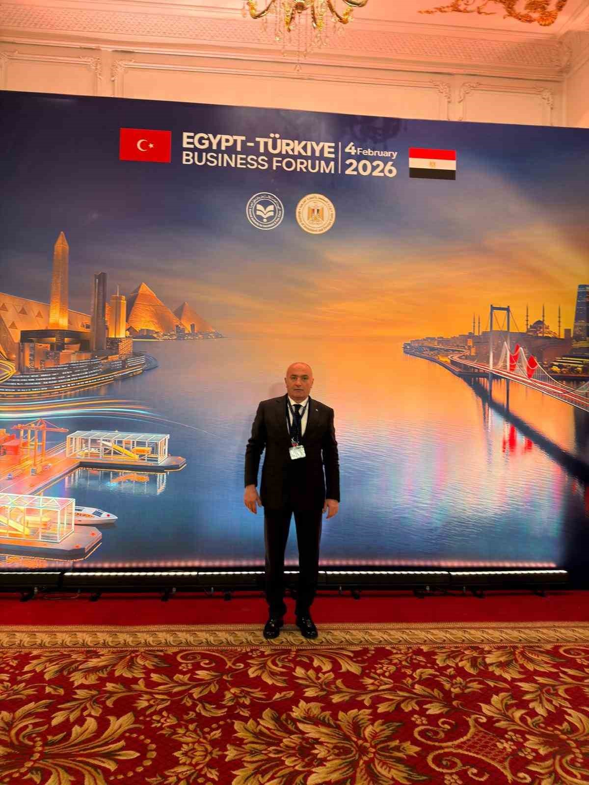 Türkiye-Mısır İş Forumu Kahire’de düzenlendi;  Erzurum 3 protokol anlaşmasına imza attı
