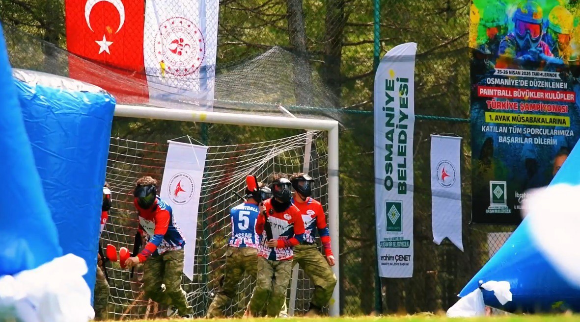 Türkiye Paintball Şampiyonası Osmaniye’de başladı
