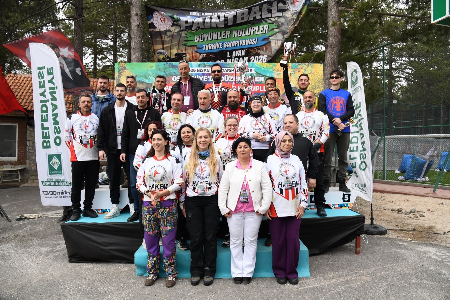 Türkiye paintball şampiyonası Osmaniye’de tamamlandı
