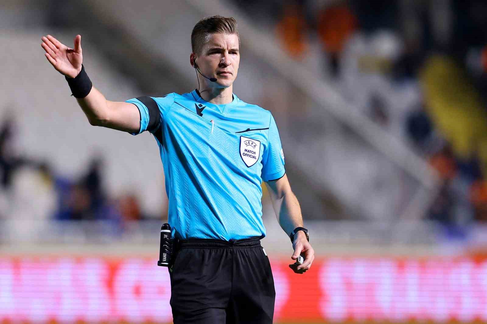 Türkiye - Romanya maçını François Letexier yönetecek
