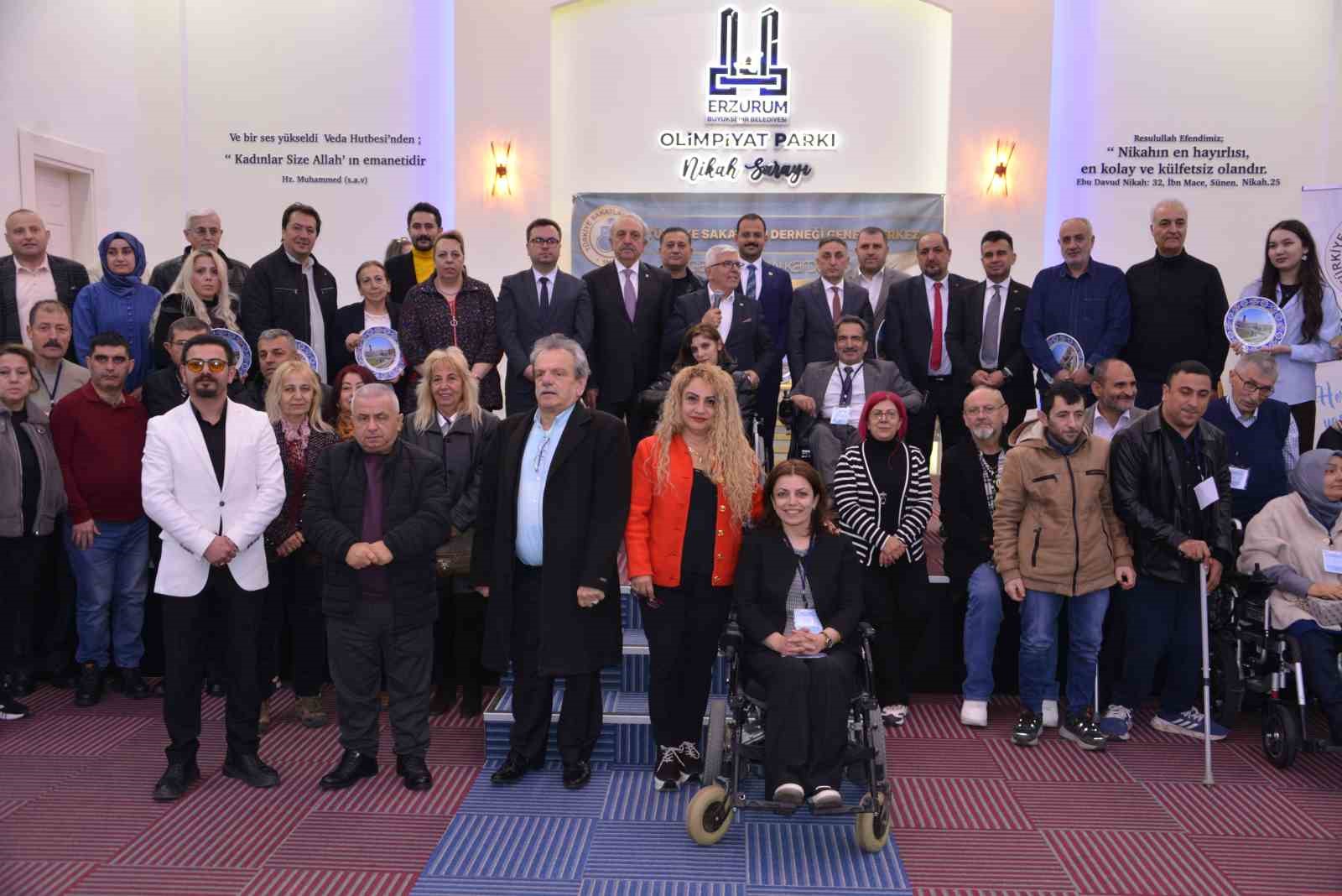 Türkiye Sakatlar Derneği Erzurum şubesi 30. yılını kutladı

