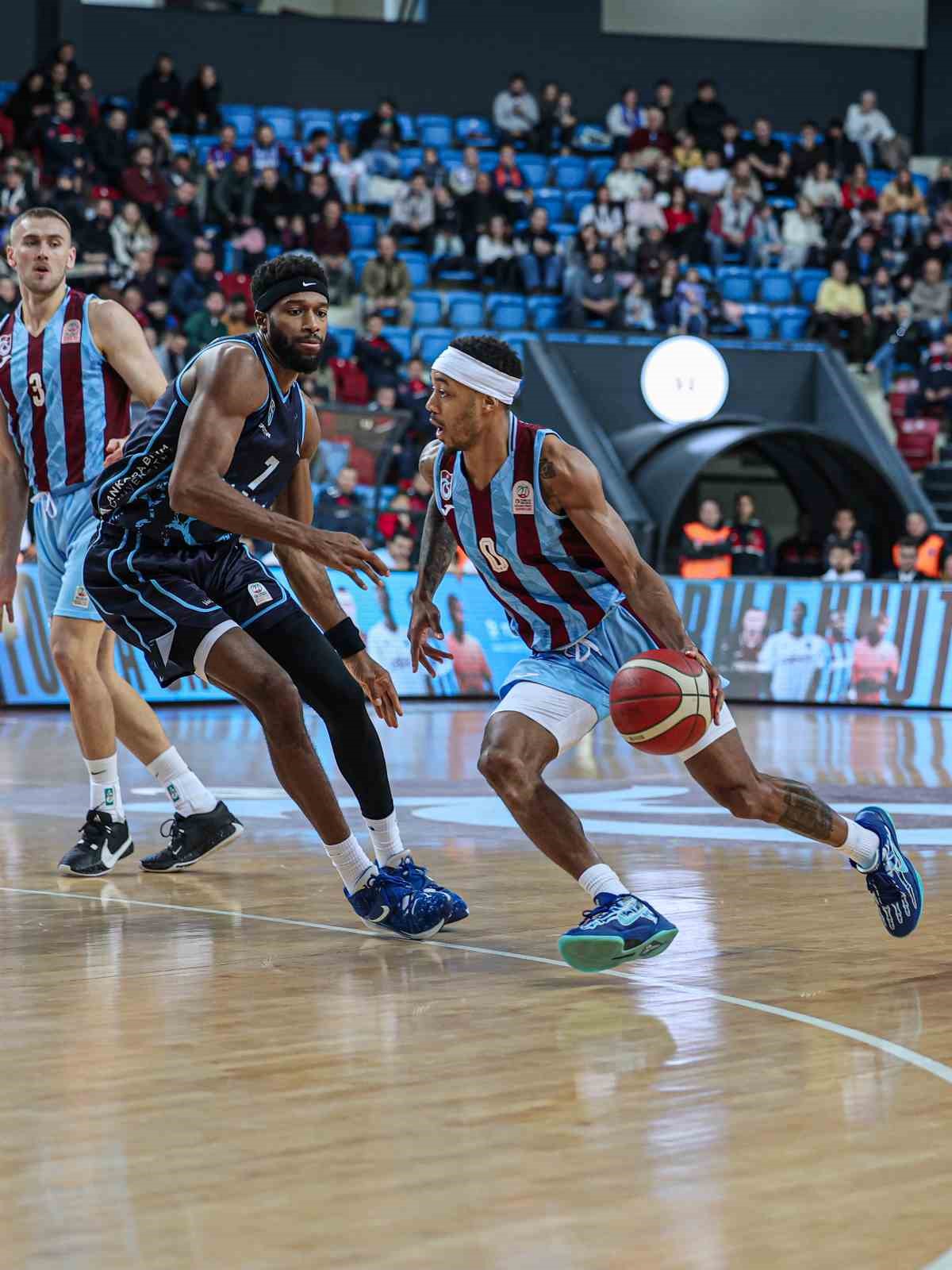 Türkiye Sigorta Basketbol Ligi: Trabzonspor: 92 - Türk Telekom: 84
