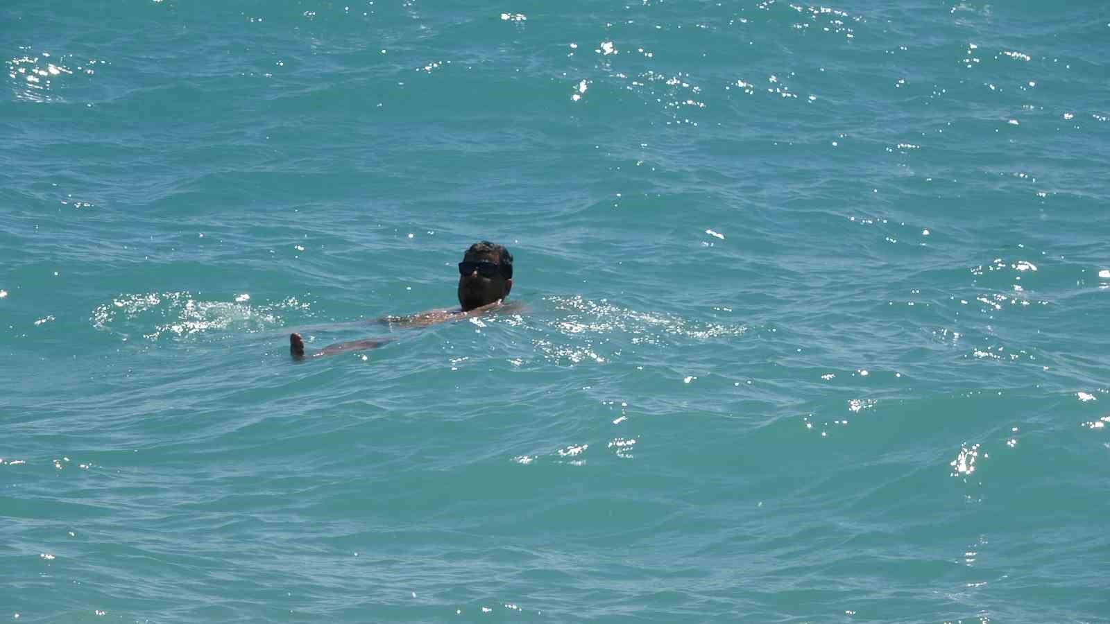 Türkiye’de kış Antalya’da yaz
