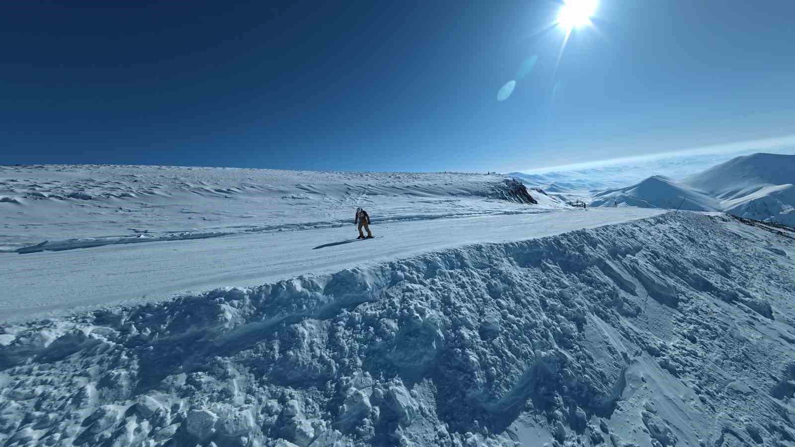 Türkiye’nin en dik pisti Ejder; kar, güç ve adrenalin
