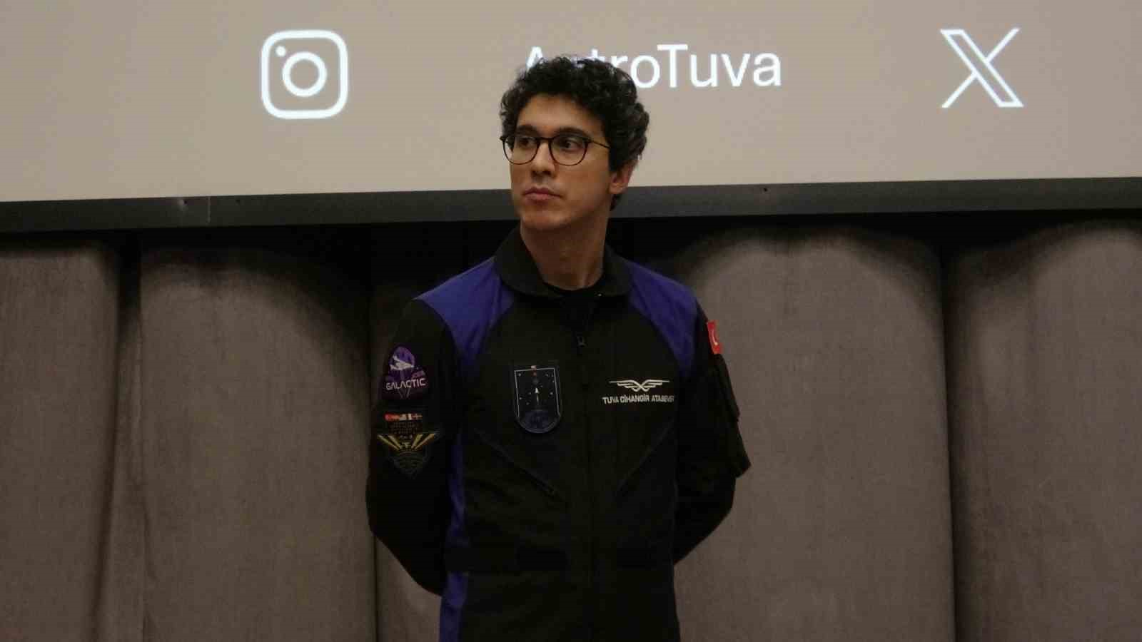 Türkiye’nin ikinci Milli Astronotu Tuva Cihangir Atasever Isparta’da öğrencilerle buluştu
Türkiye’nin ikinci Milli Astronotu Tuva Cihangir Atasever Isparta’da öğrencilerle buluştu