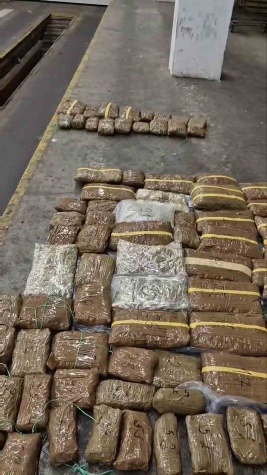 Türkiye’ye sokulmak istenen 45 kilo 760 gram esra sınırda yakalandı
