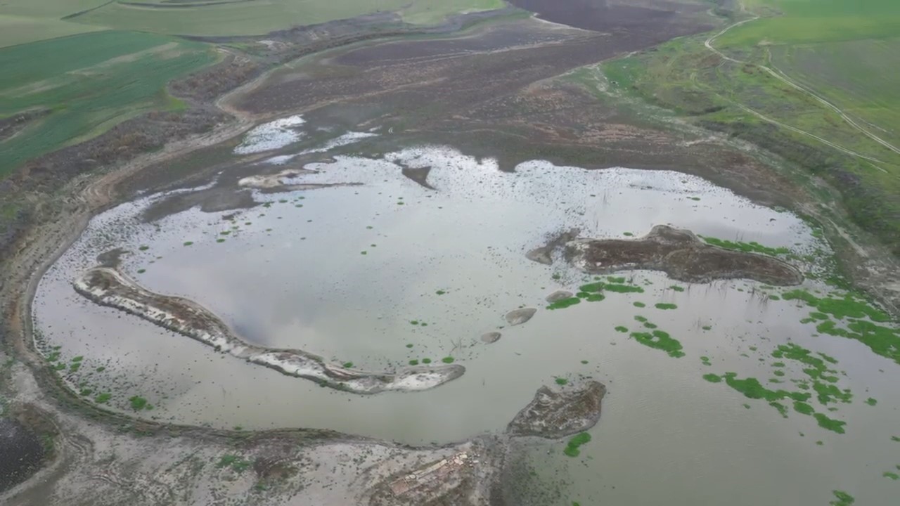 Türkmenli Göleti yeniden canlandı: Su seviyesi yükseliyor

